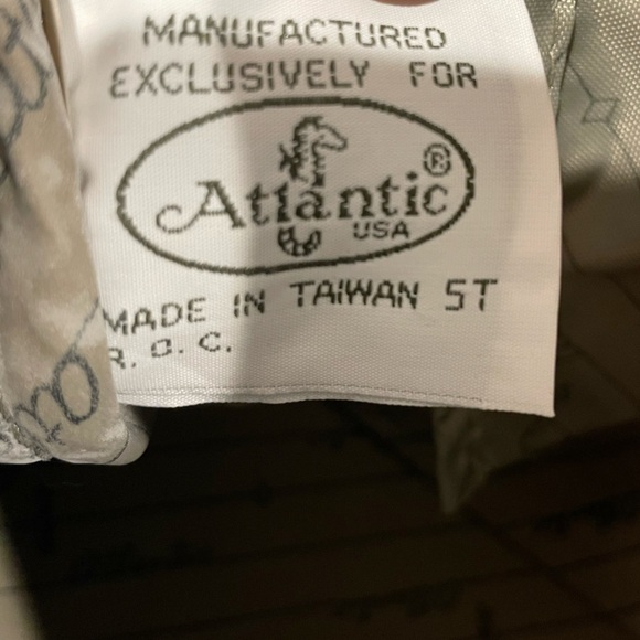 Vintage Atlantic Luggage 14" Tapestry Weekend Floral Bag Travel Mrs.Doubtfure - Picture 3 of 12